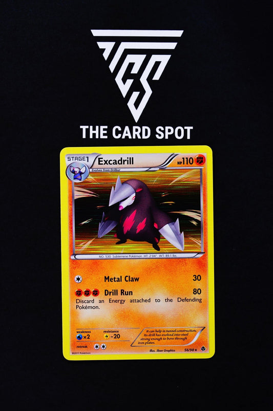 Excadrill 56/98 Holo - Pokemon Card - THE CARD SPOT PTY LTD.