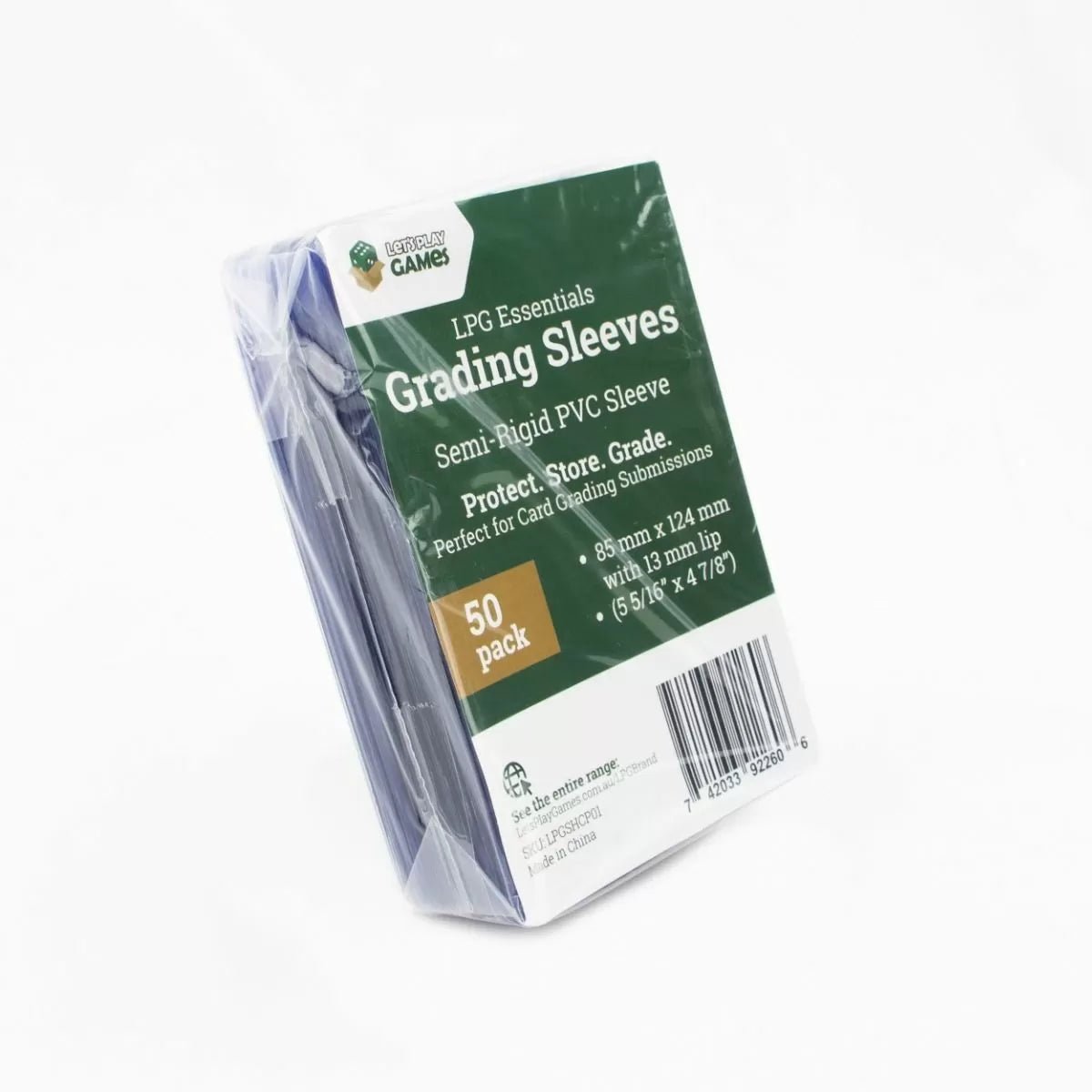 Grading Sleeves 85 X 124mm 50 Pack - THE CARD SPOT PTY LTD.ProtectionLPG