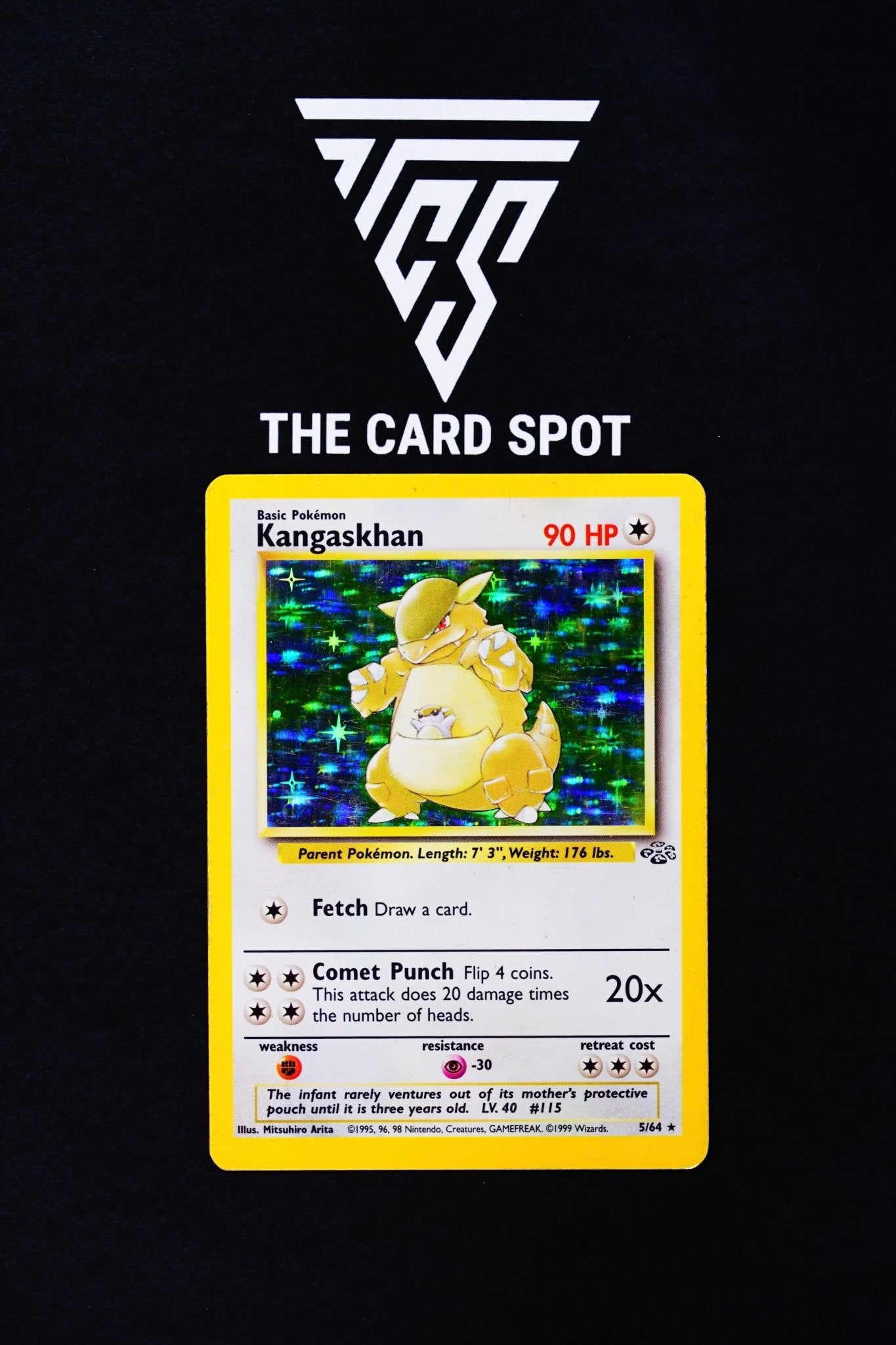 Kangaskhan 5/64 - Jungle - Pokemon Card For Sale - THE CARD SPOT PTY LTD.Pokemon Raw CardsPokémon