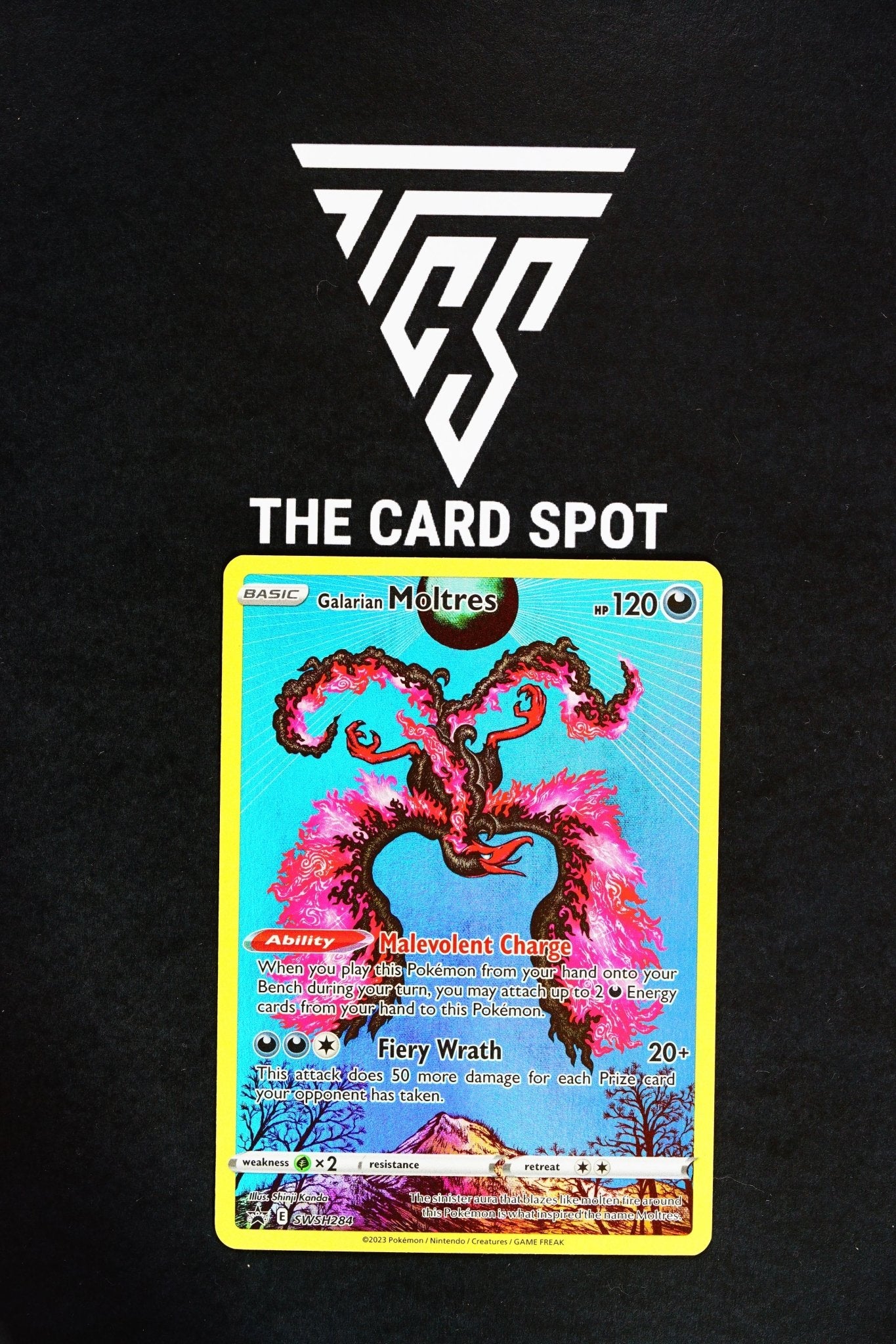 Moltres SWSH284 - Pokemon Card - THE CARD SPOT PTY LTD.