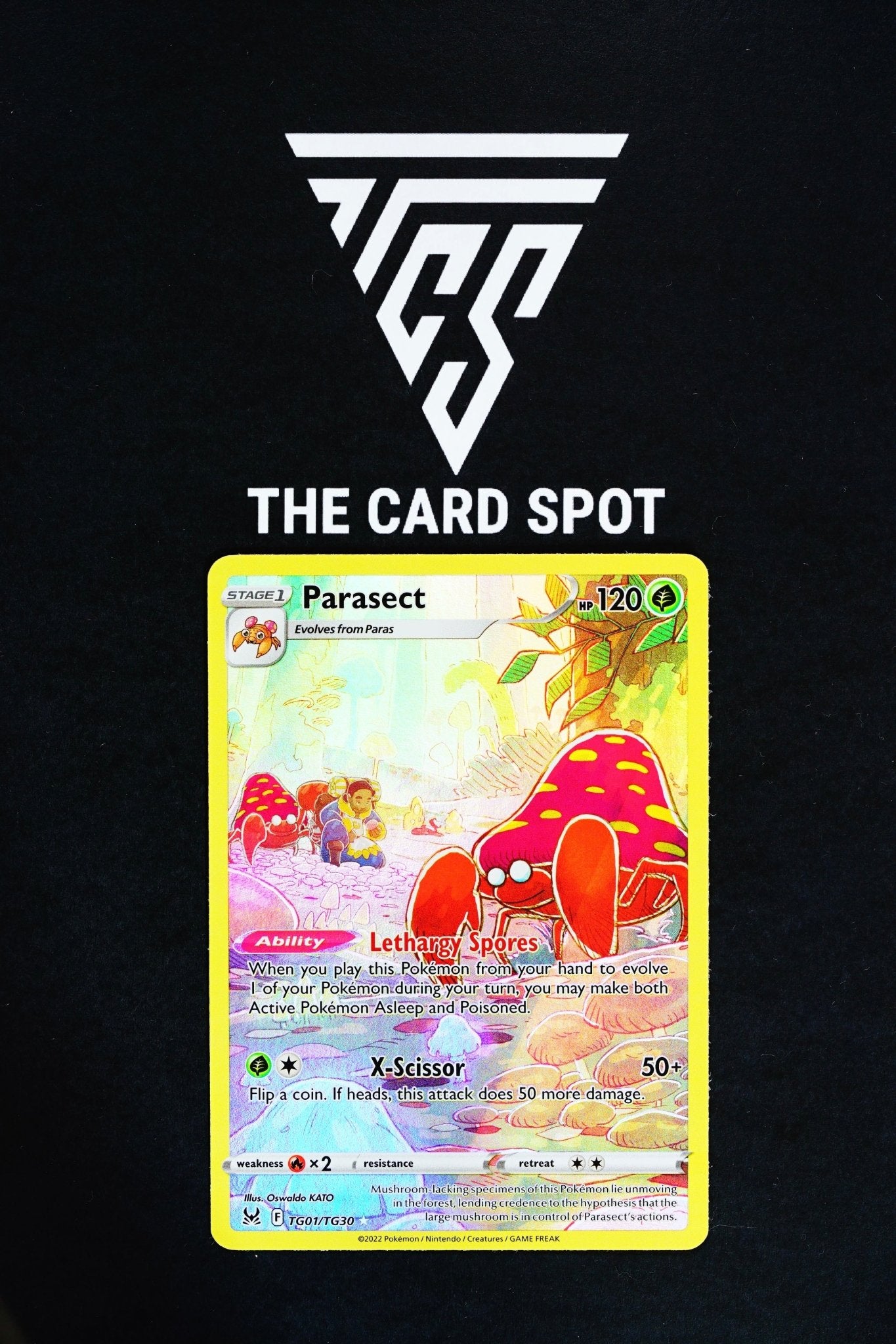 Parasect TG01/TG30 - Pokemon Card - THE CARD SPOT PTY LTD.