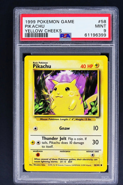 Pokemon Card: Pikachu Yellow cheeks PSA 9 - THE CARD SPOT PTY LTD.GradedPokémon