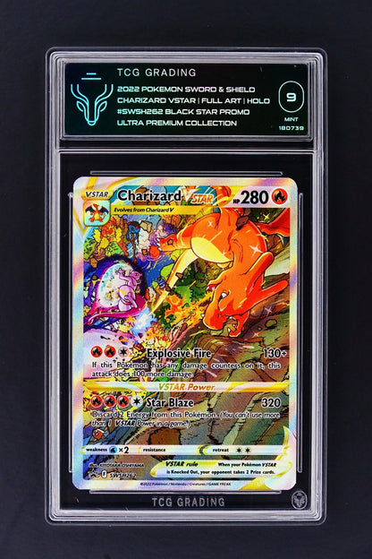 Pokemon TCG - Charizard Vstar Full Art Promo Swsh262 TCG 9 THE CARD SPOT PTY LTD. Pokemon TCG - Charizard Vstar Full Art Promo Swsh262 TCG 9 THE CARD SPOT PTY LTD.