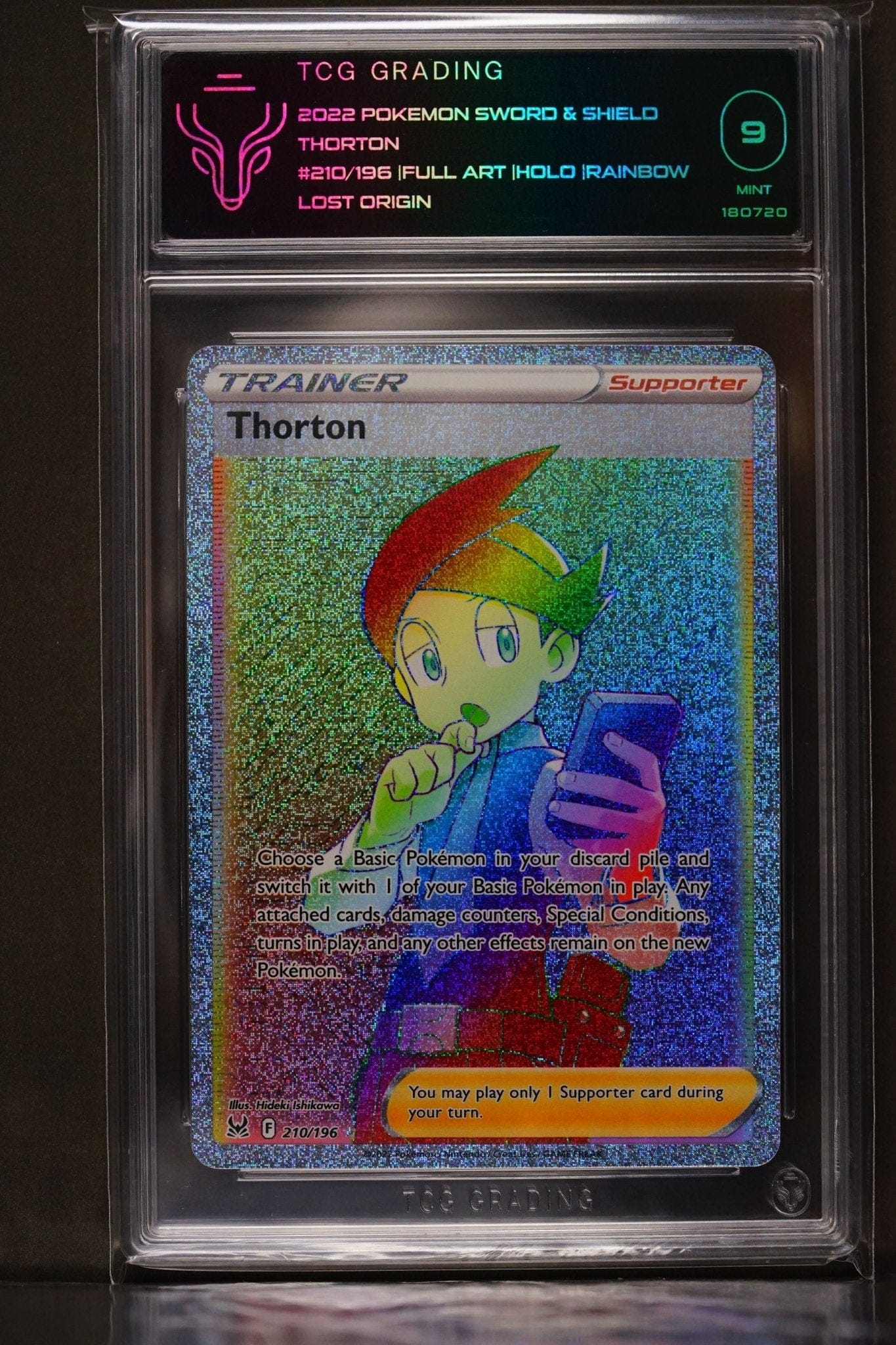 Pokemon TCG: THORTON 210/196 - TCG 9 - THE CARD SPOT PTY LTD.GradedThe card spot