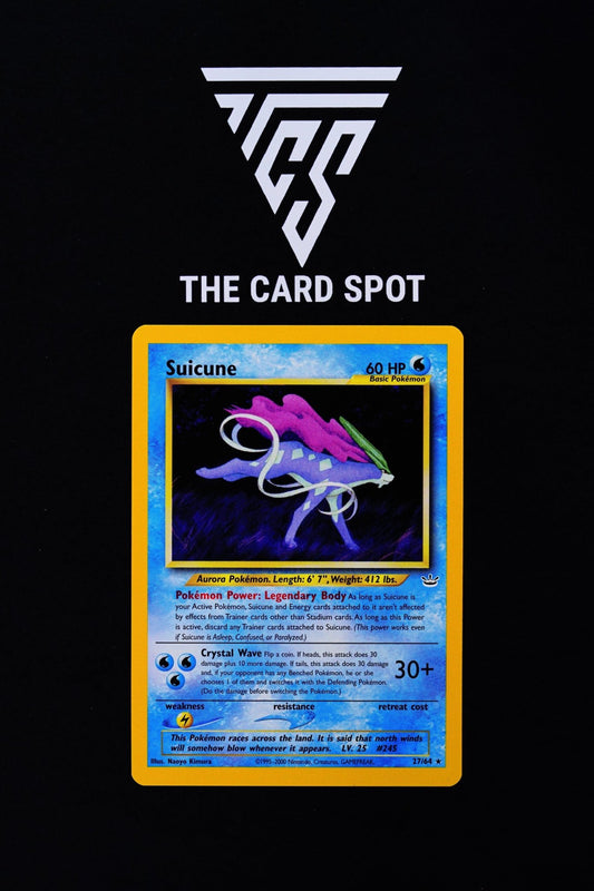 Suicune 27/64 - Pokemon Card For Sale - THE CARD SPOT PTY LTD.Pokemon Raw CardsPokémon