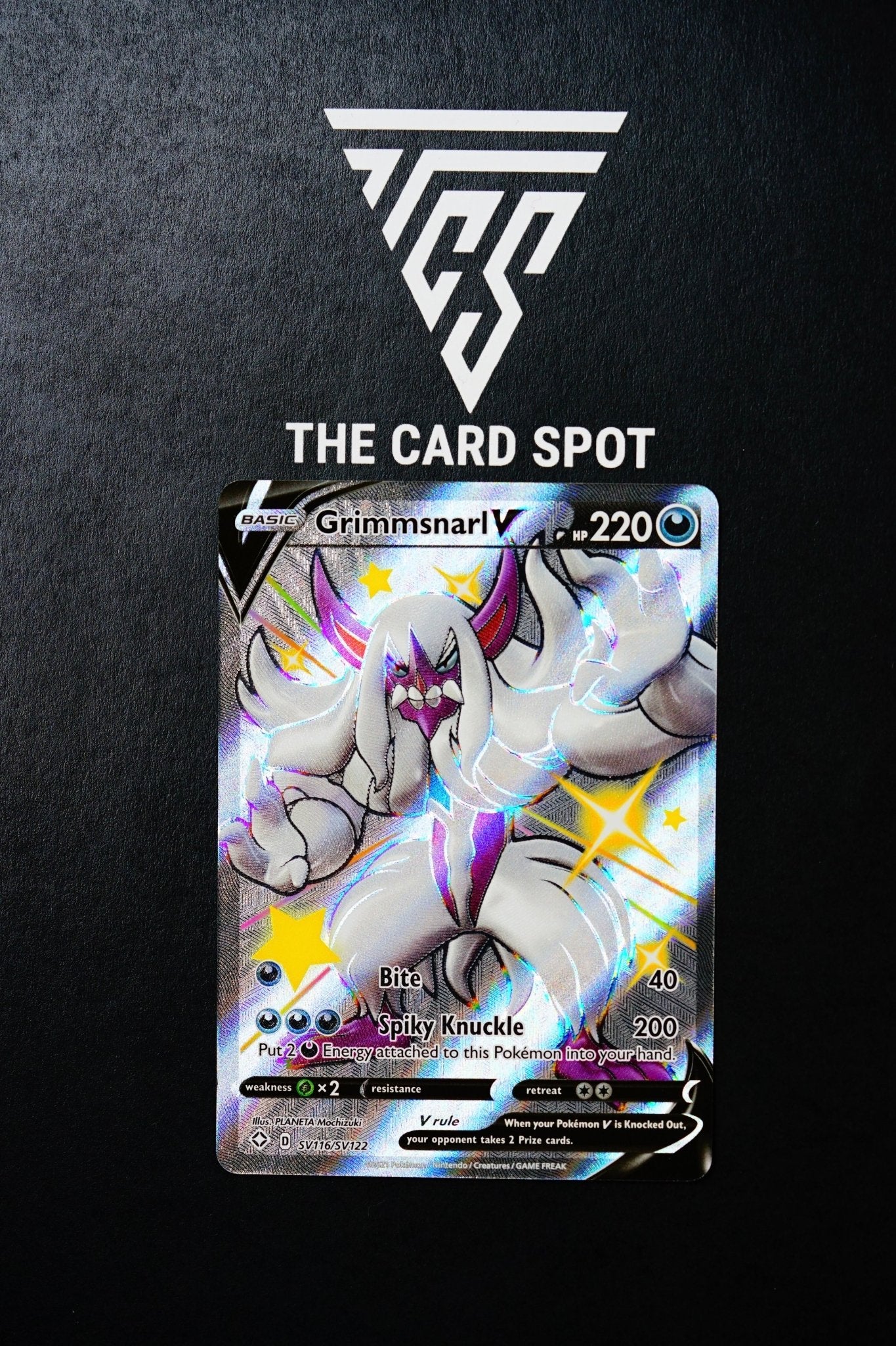 SV116/SV122 Grimmsnarl V - Pokemon TCG - THE CARD SPOT PTY LTD.