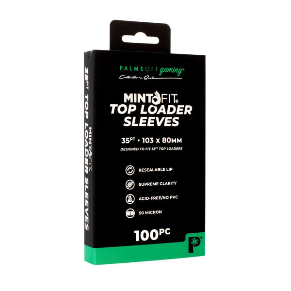 Top Loader Sleeves - 35pt - 100pc